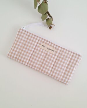 Estuche Vichy Beig