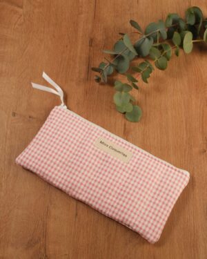 Estuche Vichy Mini Rosa