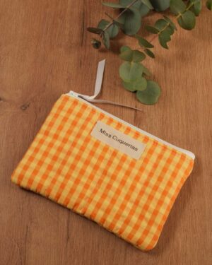 Caterita pequeña Vichy Naranja