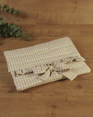 Funda Libro Vichy Beig